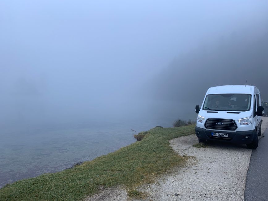 Königssee in the fog