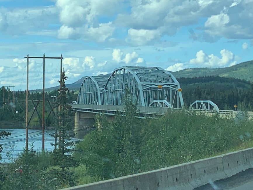 Brücke über Yukon bei Carmacks