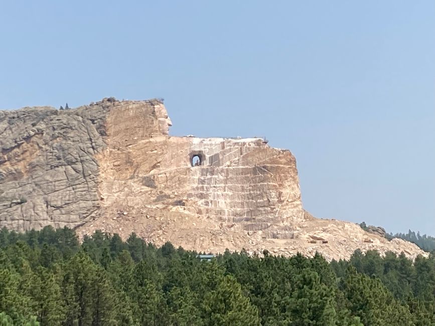 Crazy Horse Memorial.