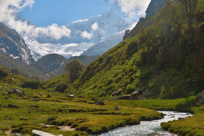 Cordillera Blanca - Farin kololuwa sama da mita 6000