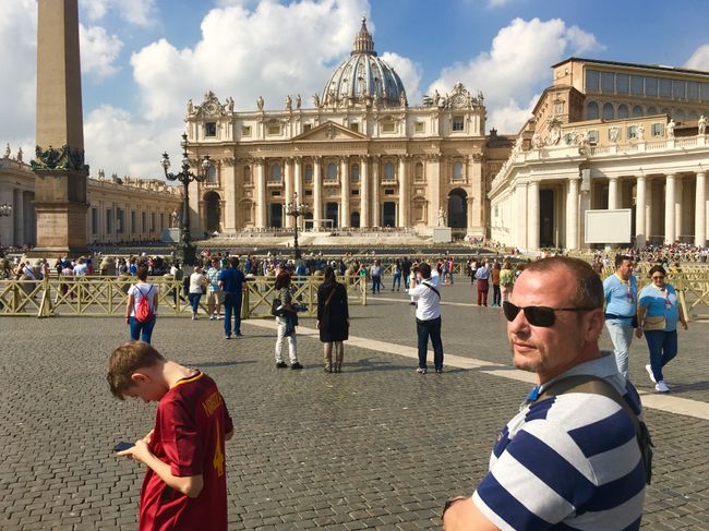 The St. Peter's Basilica will have to wait.