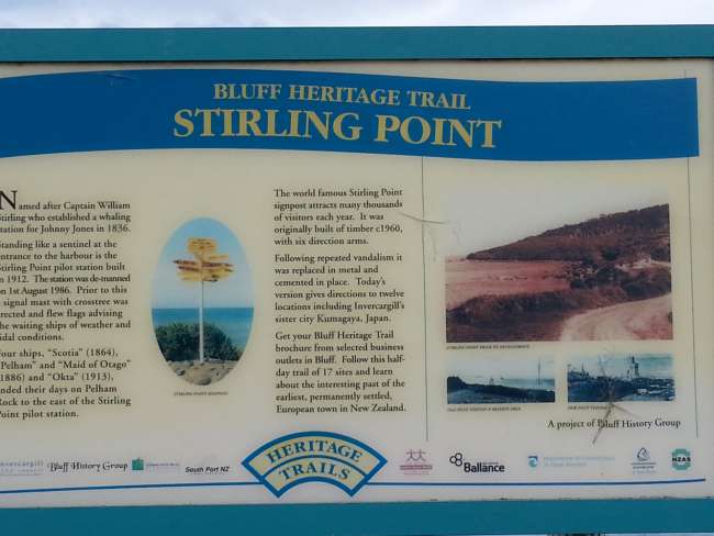 At Stirling Point