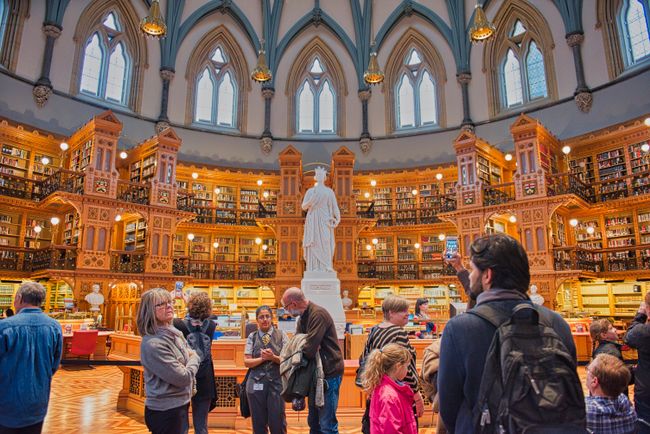 Die Bibliothek des Kanadischen Parlaments