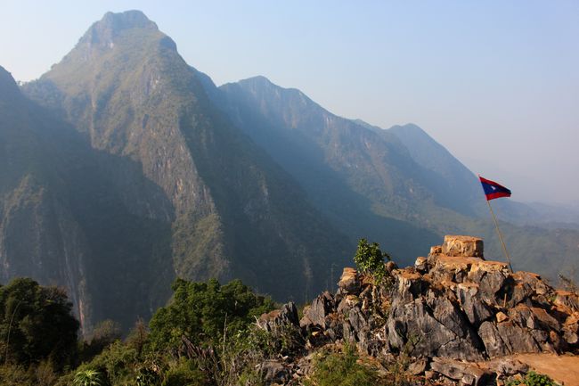 Viewpoint of Nong Khiaw