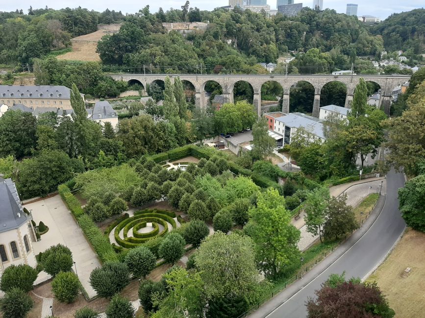 immer wieder Parks und Brücken