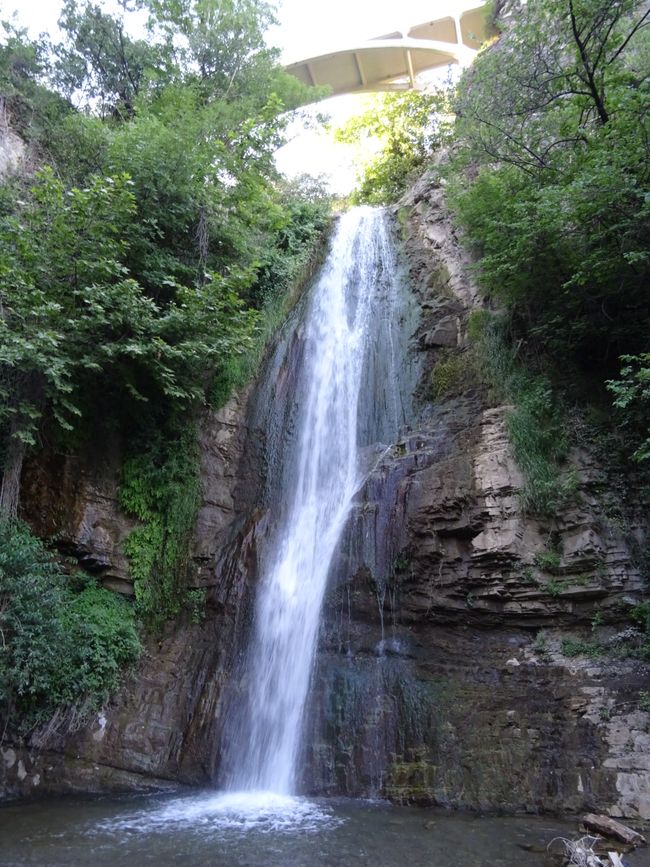 Wasserfall mitten in Tiflis