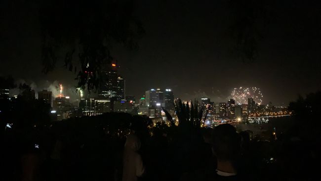 Kings Park „happy new year“