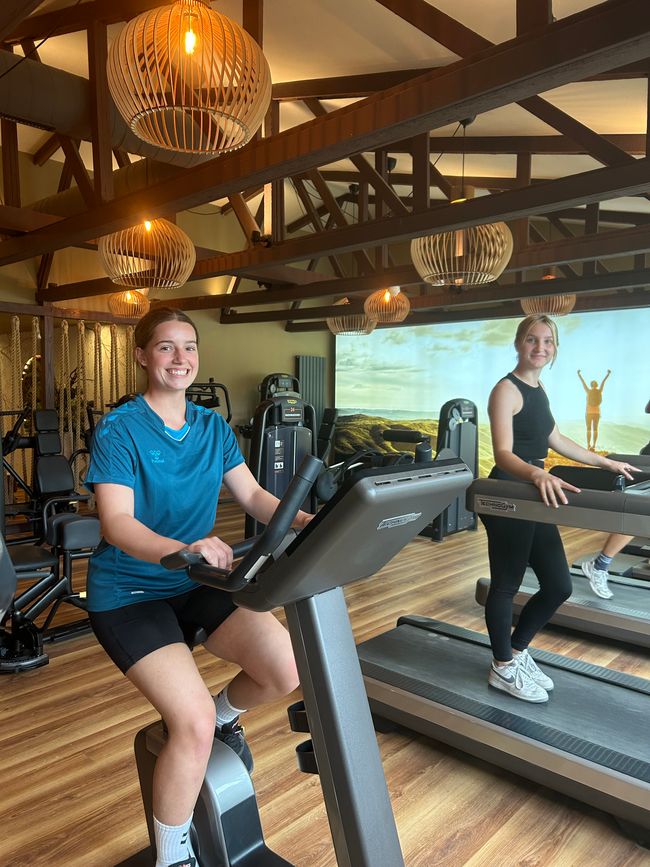 Ronda en el gimnasio