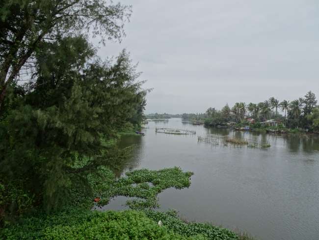 River in front of Hoi An