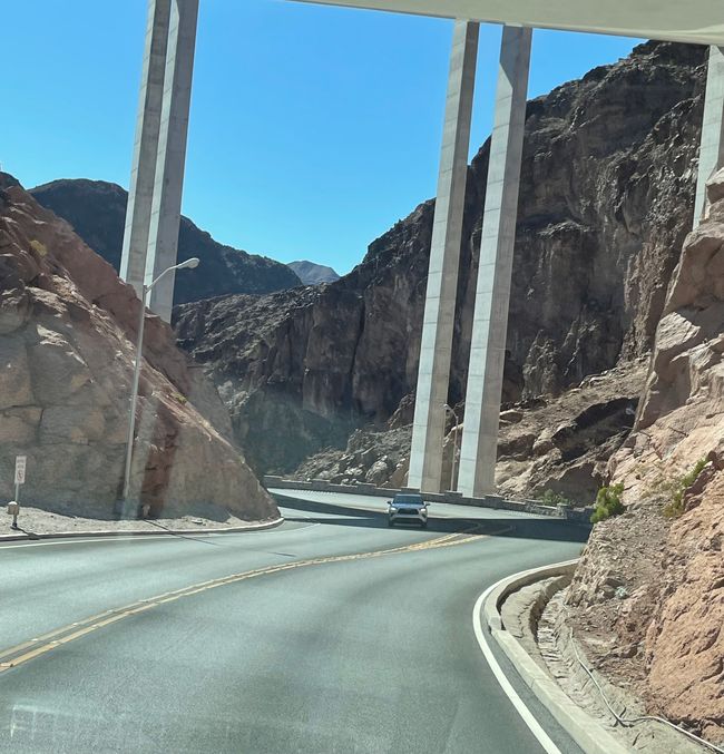 From Las Vegas to Hoover Dam and on to Arizona to Williams