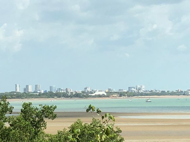 Blick auf die Waterfront von Darwin