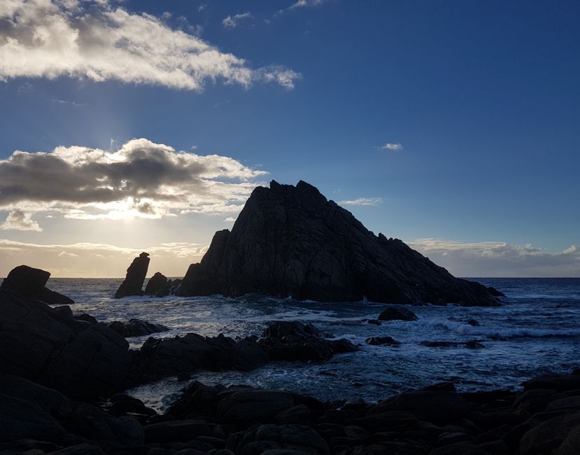 Another view of Sugarloaf Rock