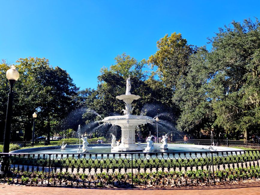 Historic District in Savannah, GA