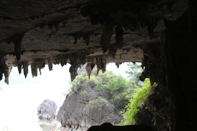 Aussicht aus der Höhle