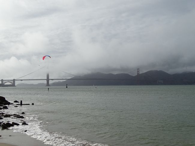 San Francisco wird nicht umsonst auch die "foggy City" genannt 