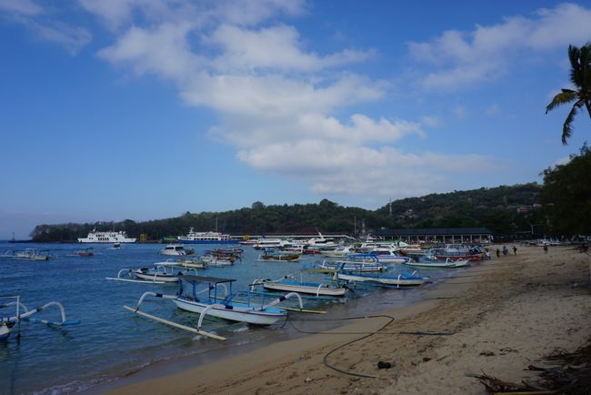Harbor in Padangbai