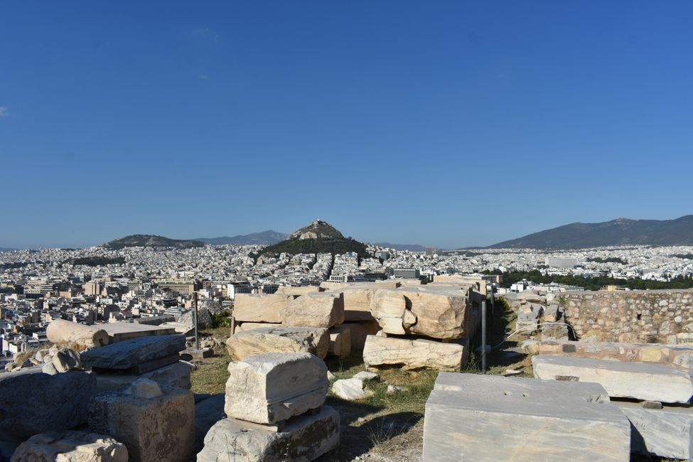 Ausblick über Athen