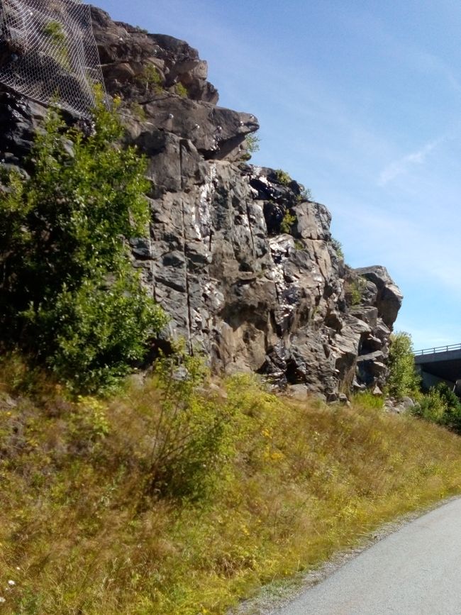 Felsen in Norwegen
