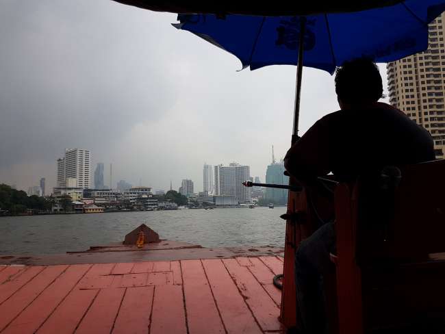 Bootsfahrt auf dem Chao Praya