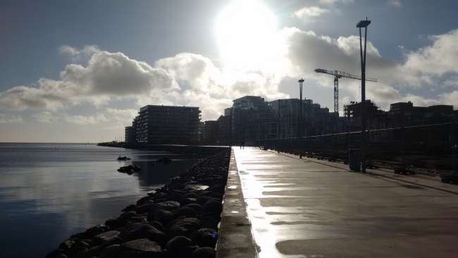 Hafenspaziergang in Aarhus