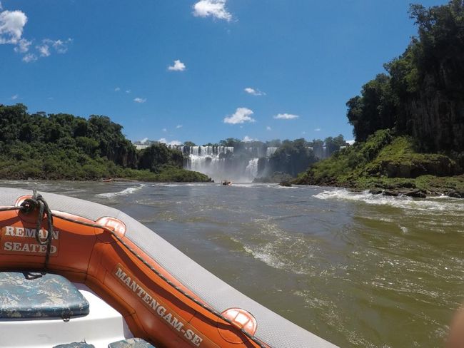 Iguazu Brazil: Tour in barca