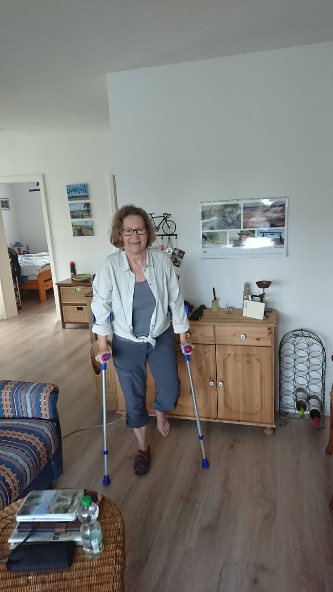 Six weeks on the road with crutches