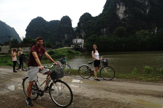 Kleine Fahrradtour in Ninh Binh