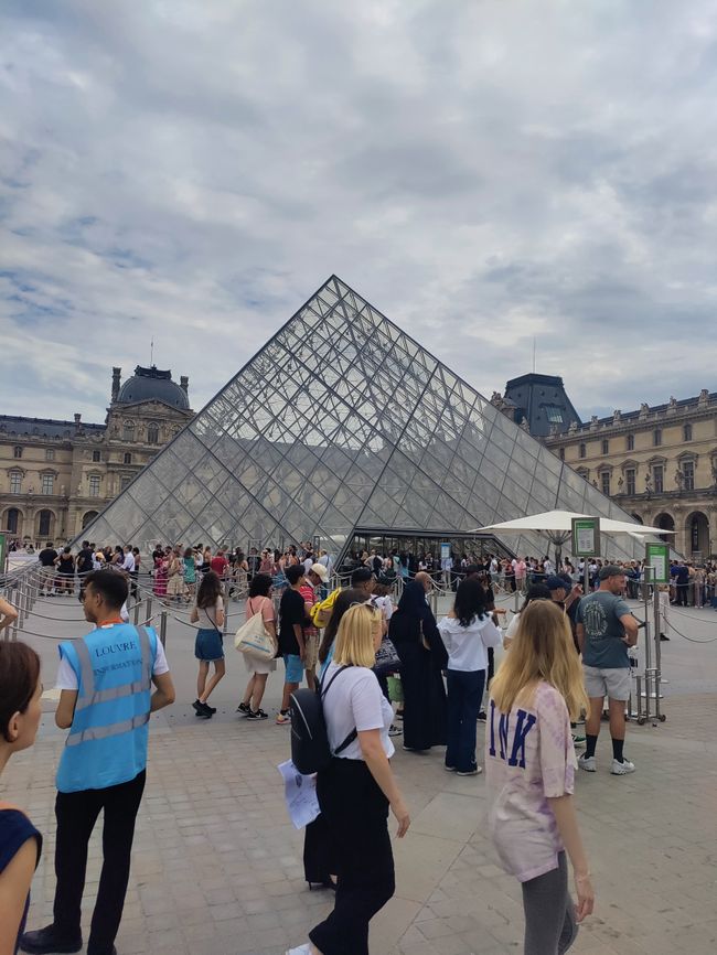 A science museum and the Louvre