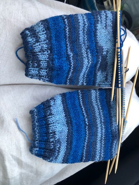 Made it 2x sock shaft to the heel