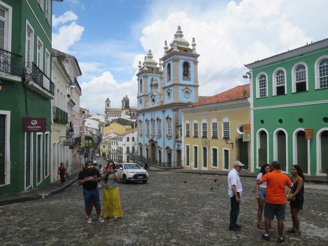 Pelourinho, historic center of Salvador