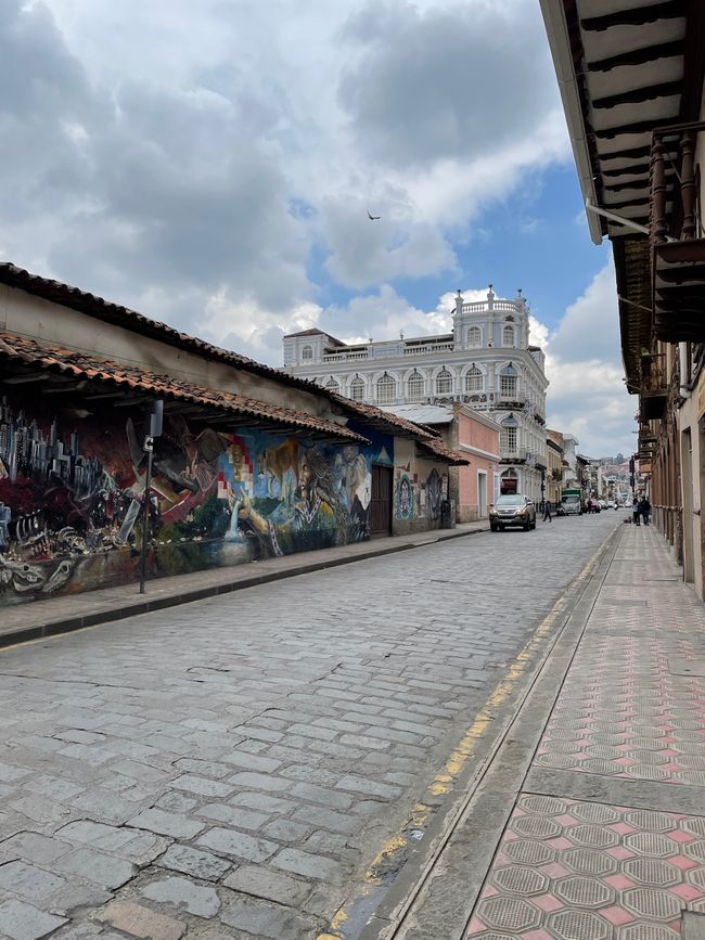 Wandmalerei Cuenca