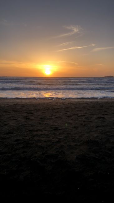 Sonnenuntergang Ocean Beach