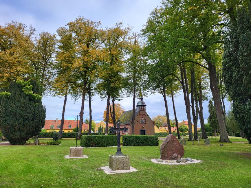 Cemetery with chapel in Maribo