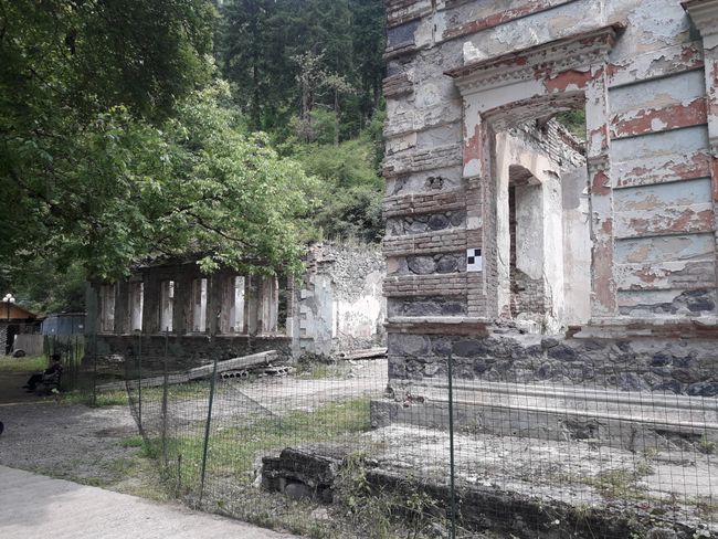 House ruins in Borjomi Park