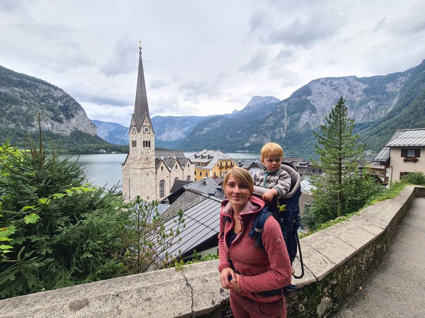 Auf dem Weg ins Dorf.