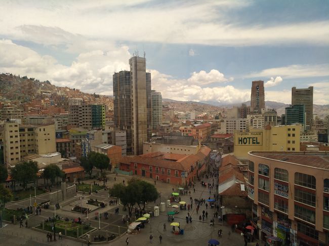 Ab in die eigentliche Hauptstadt Boliviens