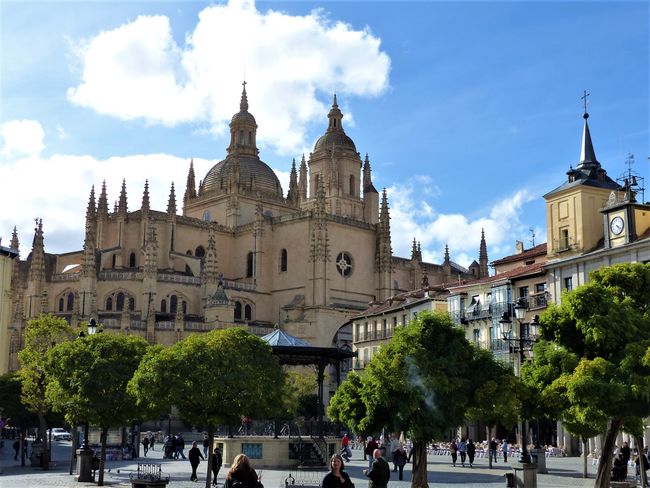 Segovia mitten in Spanien