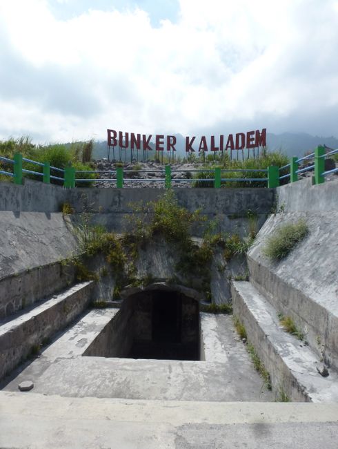 Bunker Kaliadem am Vulkan Merapi