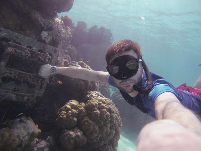 Sensor mount in the reef
