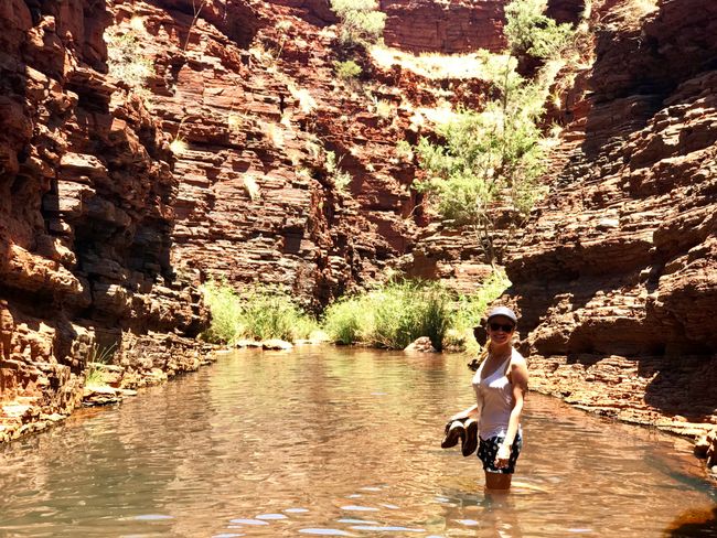 wading through the gorges