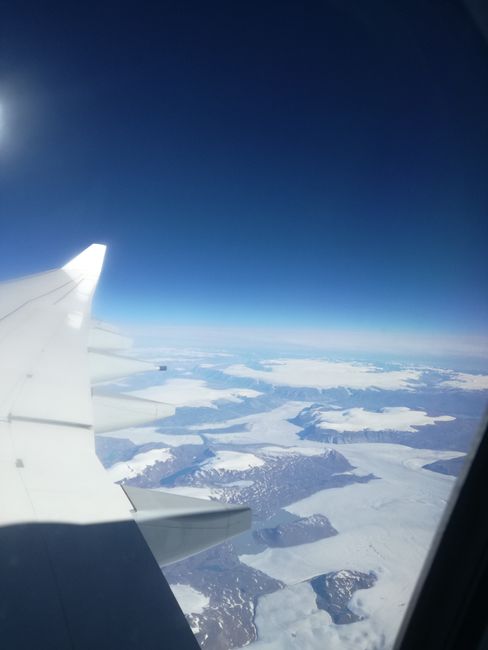 The view of Greenland