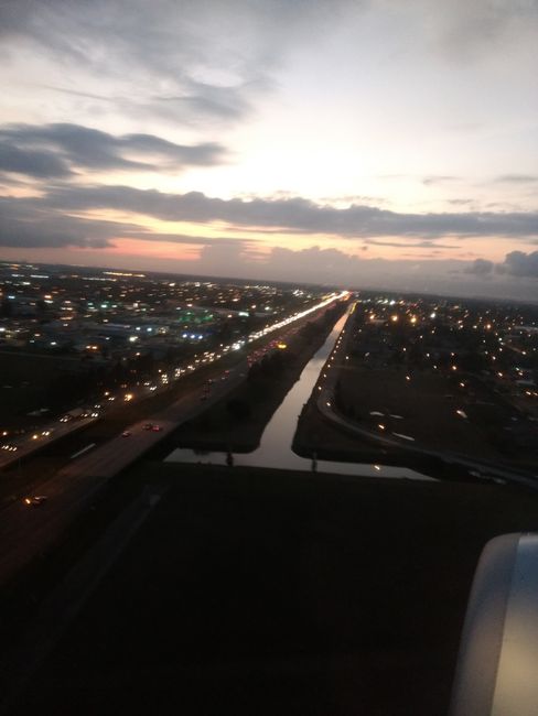 New Orleans vom Flugzeug aus
