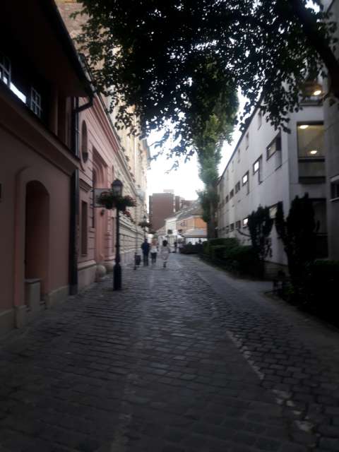 alley on the way to Buda