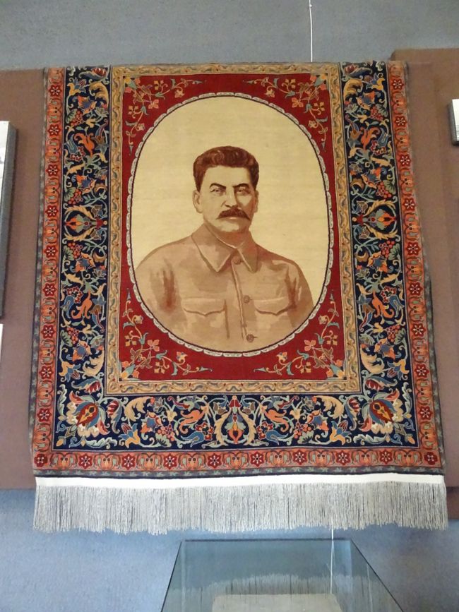 Stalin auf einem Teppich aus Tadschikistan 