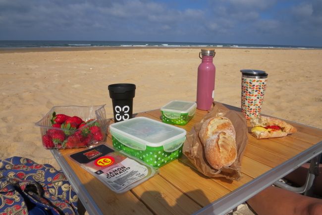 Frühstück am Strand 😊