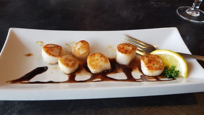 Scallops in Annapolis Royal