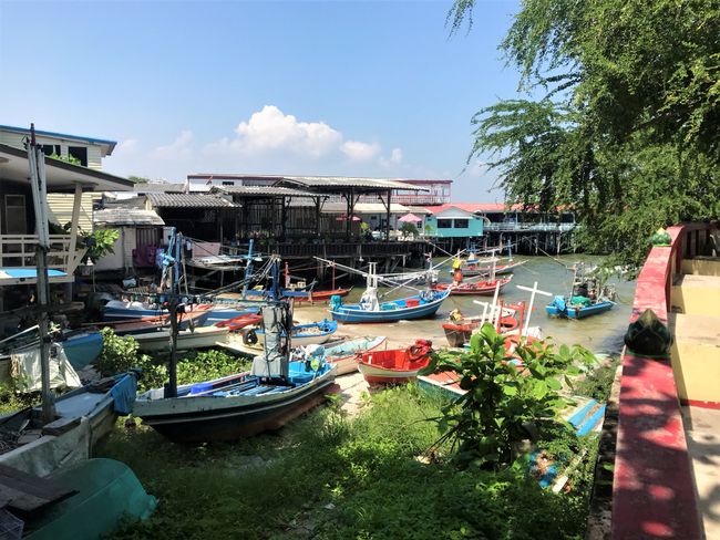 Fischerboote in Hua Hin
