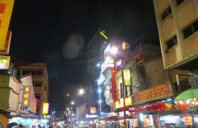 Chinatown and first street food
