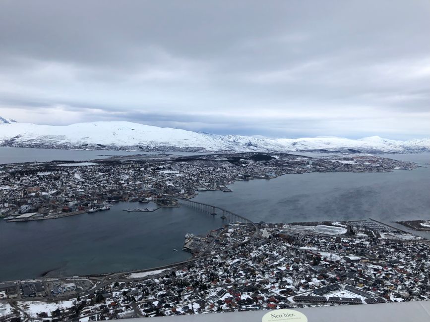 Blick über Tromsø 