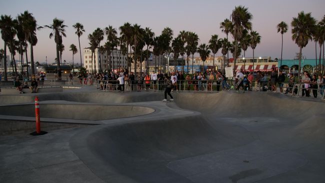Skaterpark am Venice Beach